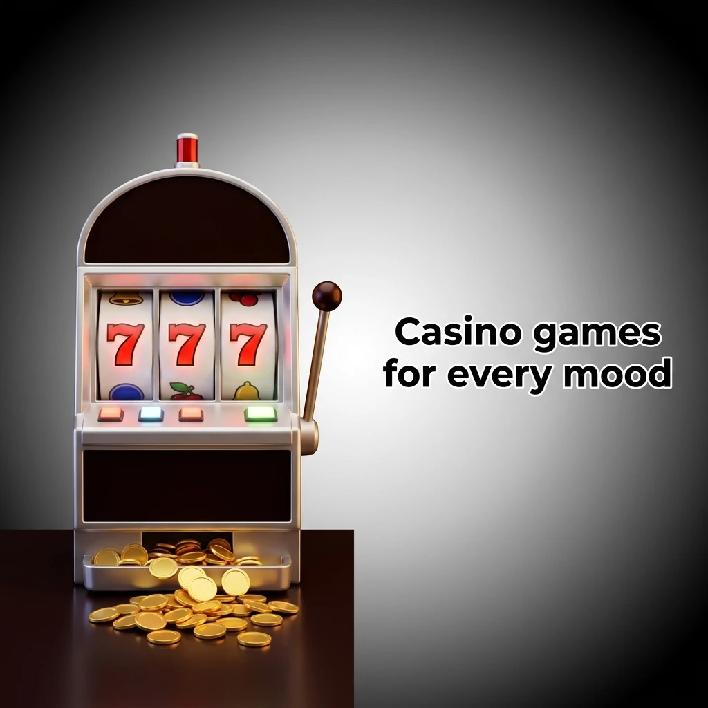 Online casino games collection featuring slots, live dealer tables, roulette, blackjack, and 1500+ titles for every mood