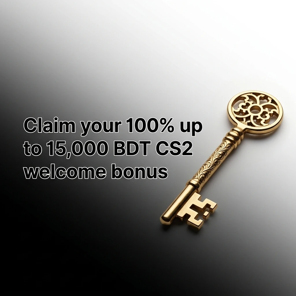 DBBet CS2 welcome bonus offer 100% up to 15,000 BDT for new players on first deposit