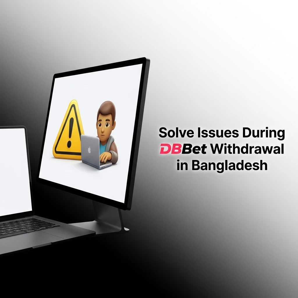 DBBet withdrawal issues in Bangladesh showing troubleshooting steps for delayed or rejected payouts