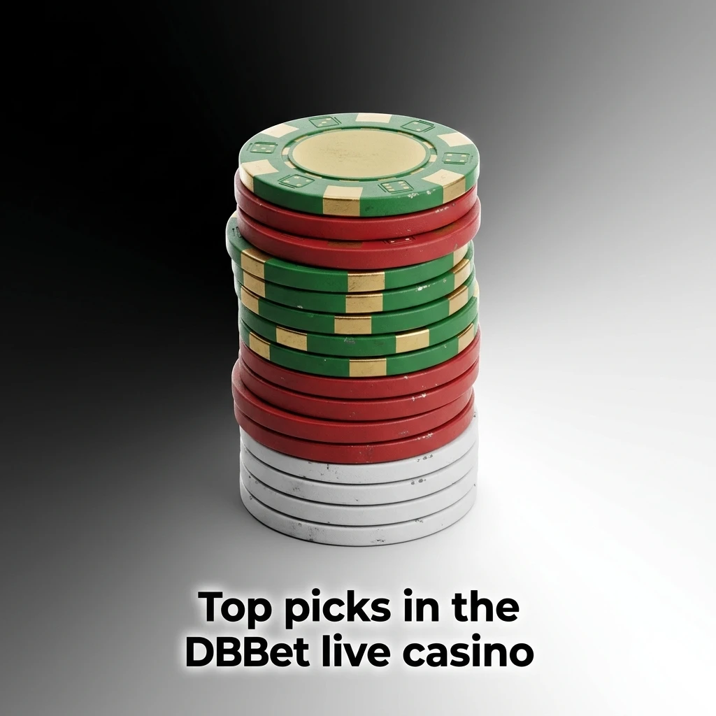DBBet live casino top picks featuring Lightning Roulette, Blackjack, Baccarat, Crazy Time, and more HD games