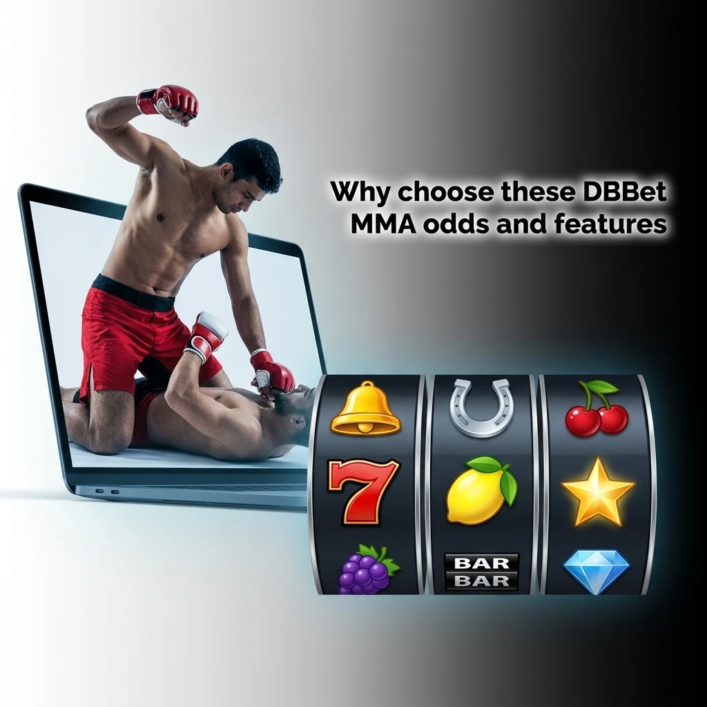DBBet MMA betting features including local payments, in-play markets, Cash Out, low 100 BDT minimum stake and Bet Builder